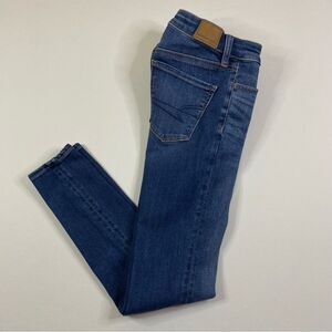 American‎ Eagle High Rise Jeggings Women's 00 Short Next Level Stretch Denim